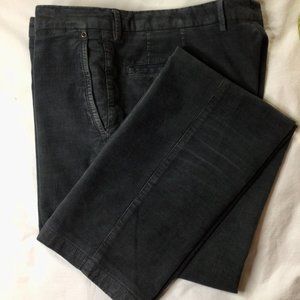 Kiton Gray Cotton Cords Corduroys Pants 40x33 40 x 33
